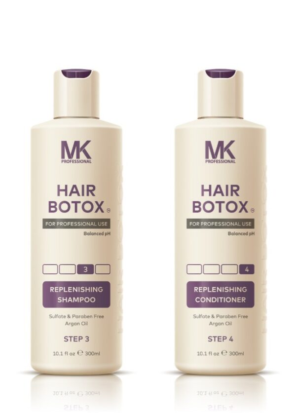 Majestic Hair Botox Replenishing Shampoo & Conditioner - Majestic Keratin